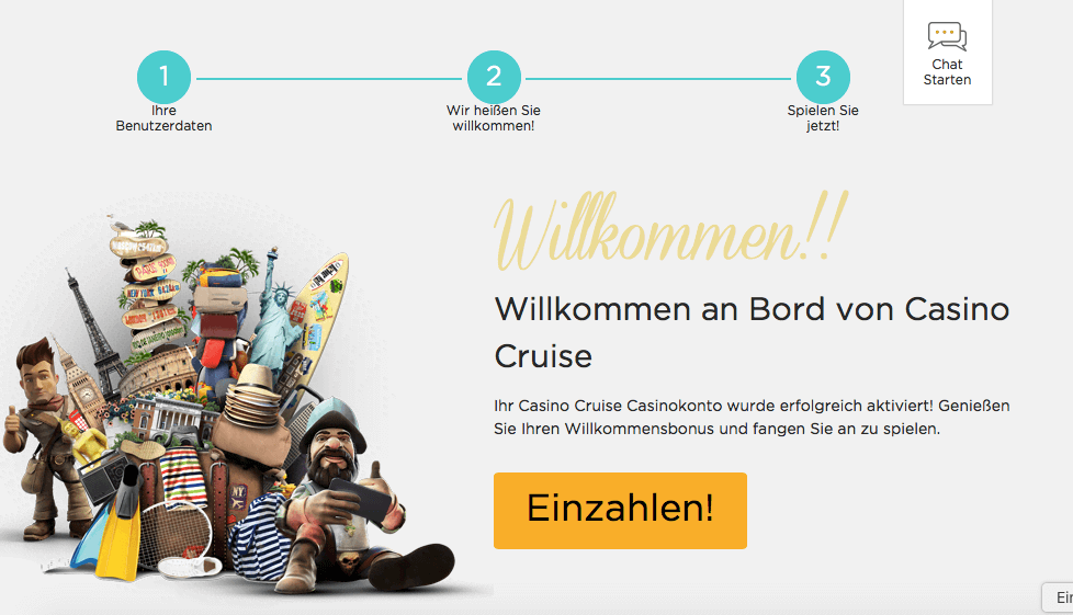 Bei Casino cruise registrieren